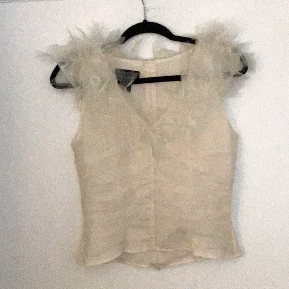 Odette silk blouse VTG Small